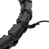 Zestaw Hula Hop Hhw02 Black Z Wypustkami I Obciążnikiem Hms + Pas Br163 Red