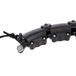 Zestaw Hula Hop Hhw02 Black Z Wypustkami I Obciążnikiem Hms + Pas Br163 Red