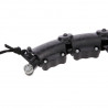 Zestaw Hula Hop Hhw02 Black Z Wypustkami I Obciążnikiem Hms + Pas Br163 Red