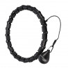 Zestaw Hula Hop Hhw02 Black Z Wypustkami I Obciążnikiem Hms + Pas Br163 Red