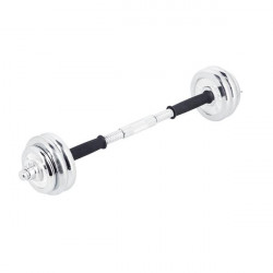 Stc55 Sztangielki-Sztanga Prosta I Łamana W Walizce Chrom 55Kg Hms