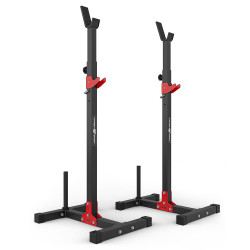 Stojaki Pod Sztangę Z Asekuracją I Miejscem Na Obciążenie (2 Sztuki) Mh-S202 - Marbo Sport