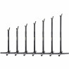 Stojaki Pod Sztangę Regulowane (2 Sztuki) Sg-10 - Smartgym Fitness Accessories