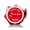 Go700 Gryf Olimpijski 20Kg 2200Mm Hms + Zacisk Zg1000 Red