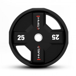Tpc25 Talerz Olimpijski Poliuretanowy Cpu 25 Kg Hms