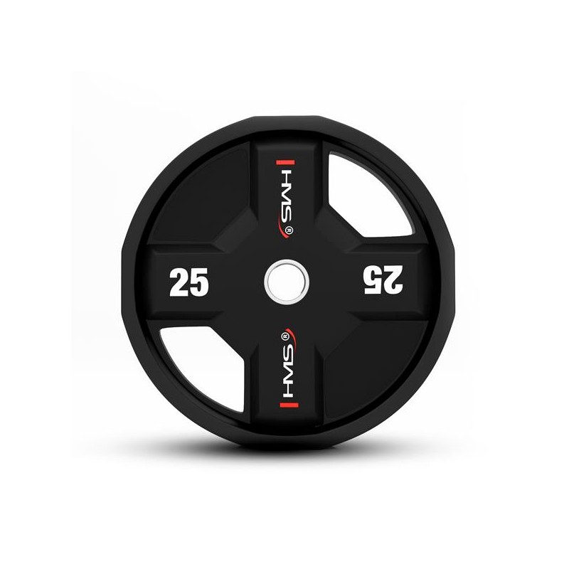 Tpc25 Talerz Olimpijski Poliuretanowy Cpu 25 Kg Hms