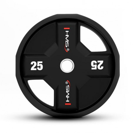 Tpc25 Talerz Olimpijski Poliuretanowy Cpu 25 Kg Hms