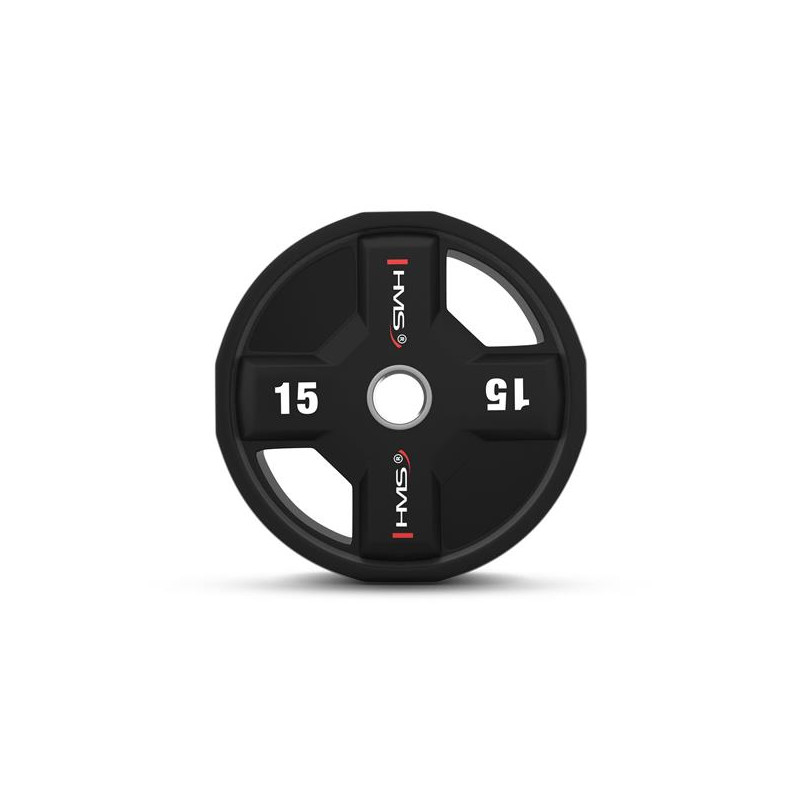 Tpc15 Talerz Olimpijski Poliuretanowy Cpu 15 Kg Hms