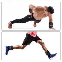 Onk05 Obciążniki Na Kostki I Nadgarstki Regulowane 2 X 2.5Kg Hms