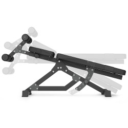 Regulowana Ławka Do Ćwiczeń Mięśni Brzucha Ms-L110 2.0 - Marbo Sport