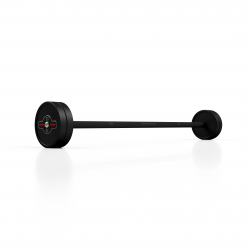 Sztanga Gumowana Prosta 20 Kg Czarny Mat - Marbo Sport