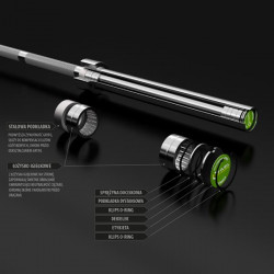 Go685 + Zg1000R Gryf Olimpijski 20Kg 2200Mm Hms Premium