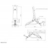 Ławka Dwustronna Ms-L101 2.0 - Marbo Sport