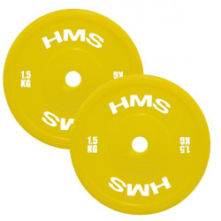Tpp Zestaw Talerzy Olimpijskich Technicznych Pe 2 X 1.5 - 5 Kg - 18 Kg Hms