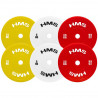 Tpp01 Yellow Talerz Olimpijski Pe 2 X 1.5 Kg Hms