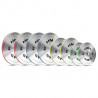 Tos Zestaw Talerzy Olimpijskich Stalowych Kalibrowanych 2 X 10 - 25 Kg (140 Kg) Hms