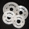 Tos Zestaw Talerzy Olimpijskich Stalowych Kalibrowanych 2 X 1.5 - 5.0 Kg (22 Kg) Hms