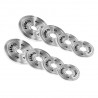 Tos Zestaw Talerzy Olimpijskich Stalowych Kalibrowanych 2 X 1.5 - 5.0 Kg (22 Kg) Hms