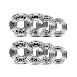 Tos Zestaw Talerzy Olimpijskich Stalowych Kalibrowanych 2 X 0.25 - 1.25 Kg (6 Kg) Hms
