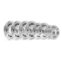 Tos Zestaw Talerzy Olimpijskich Stalowych Kalibrowanych 2 X 0.25 - 1.25 Kg (6 Kg) Hms