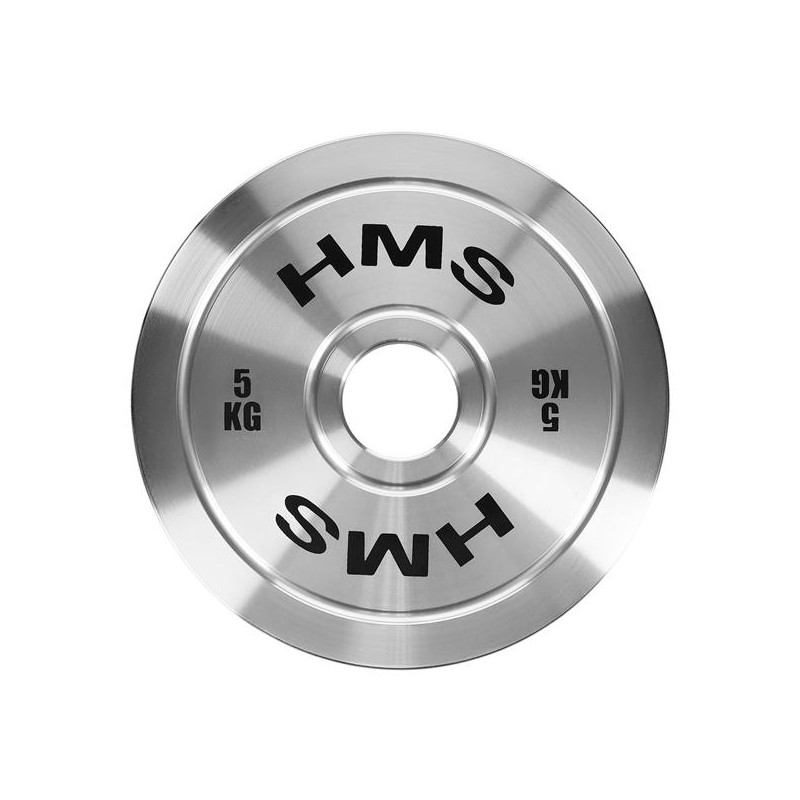 Tos50 Talerz Olimpijski Stalowy Kalibrowany 5 Kg Hms Tos50 Talerz Olimpijski Stalowy Kalibrowany 5 Kg Hms