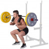 Gol320 + Zaciski Zg1000 Red Gryf Olimpijski Łamany 21Kg 2300Mm  Hms