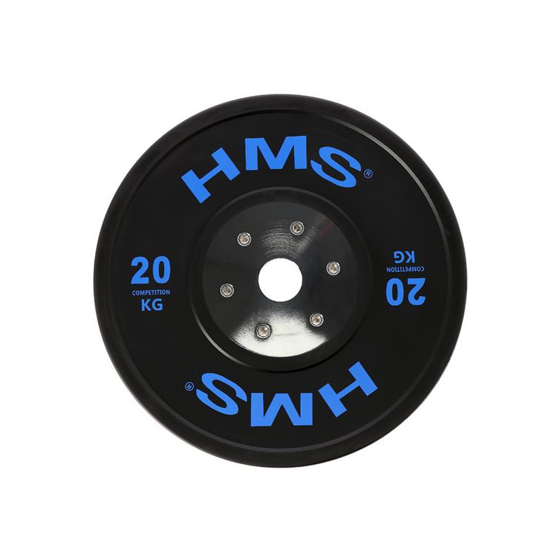 Btbr20 Talerz Olimpijski Bumper 20 Kg Hms Btbr20 Talerz Olimpijski Bumper 20 Kg Hms