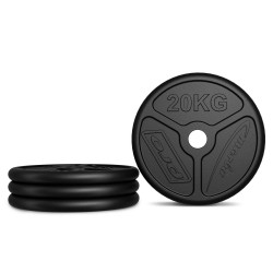 Zestaw Obciążeń Żeliwnych Olimpijskich 60 Kg / 2 X 20 Kg + 2 X 10 Kg Mw-2X20Kg_2X10Kg-Oli - Marbo Sport