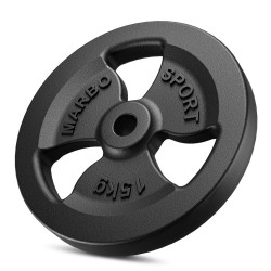 Zestaw Obciążeń Żeliwnych Kierownica 60 Kg / 2 X 15 Kg + 2 X 10 Kg + 2 X 5 Kg - Marbo Sport