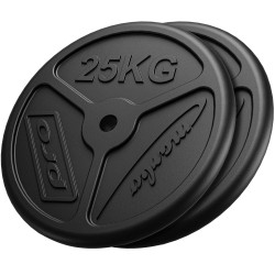 Zestaw Obciążeń Żeliwnych Slim 50 Kg / 2 X 25 Kg - Marbo Sport