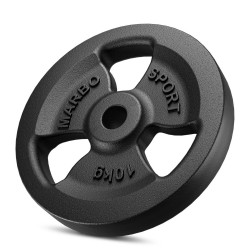 Zestaw Obciążeń Żeliwnych Kierownica 30 Kg / 2 X 10 Kg + 2 X 5 Kg - Marbo Sport