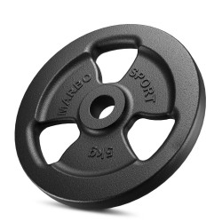 Zestaw Obciążeń Żeliwnych Kierownica 29 Kg / 2 X 5 Kg + 6 X 2,5 Kg + 4 X 1 Kg - Marbo Sport