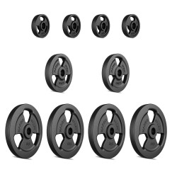 Zestaw Obciążeń Żeliwnych Kierownica 29 Kg / 4 X 5 Kg + 2 X 2,5 Kg + 4 X 1 Kg - Marbo Sport
