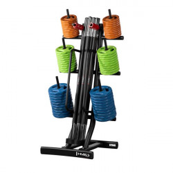 Zestaw Training Pump Sbp22 Sztanga 10 X 20 Kg (200 Kg) + Stojak Str40 Hms