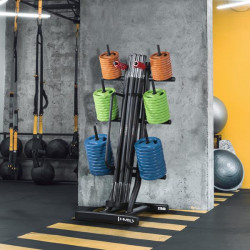 Zestaw Training Pump Sbp22 Sztanga 10 X 20 Kg (200 Kg) + Stojak Str40 Hms