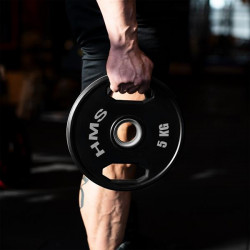 Tog Zestaw Talerzy Olimpijskich Ogumowanych 2 X 5 - 25 Kg (150 Kg) Hms