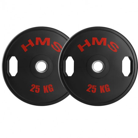 Tog25 2 X 25 Kg Talerz Olimpijski Ogumowany 2 X 25 Kg Hms