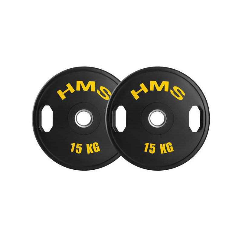 Tog15 2 X 15 Kg Talerz Olimpijski Ogumowany 2 X 15 Kg Hms