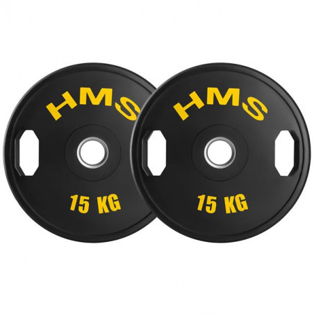 Tog15 2 X 15 Kg Talerz Olimpijski Ogumowany 2 X 15 Kg Hms