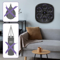 Tb03 Elektroniczna Tarcza Bokserska Bluetooth Z Muzyką I Rękawicami Hms