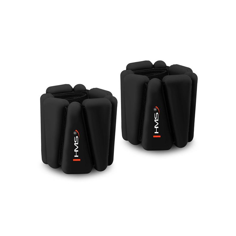 Snk01 Black Silikonowe Obciążniki Do Ćwiczeń Na Kostki I Nadgarstki Hms