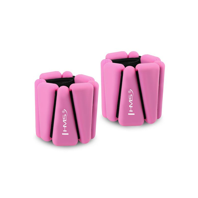 Snk01 Pink Silikonowe Obciążniki Do Ćwiczeń Na Kostki I Nadgarstki Hms