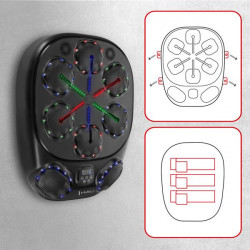 Tb10 Elektroniczna Tarcza Bokserska Bluetooth Z Muzyką I Rękawicami Bateria 4000Mah Hms