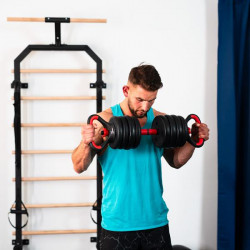 Weight Set 6-in-1 Pro Set 40Kg HMS Sgn140 (2 Pieces)