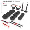 Weight Set Pro Set 6in1 30Kg Hms Sgn130