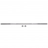 Straight Bar 9.1Kg with Threads and Clamps 1650Mm HMS Gpr165