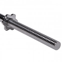 Straight Bar 9.1Kg with Threads and Clamps 1650Mm HMS Gpr165