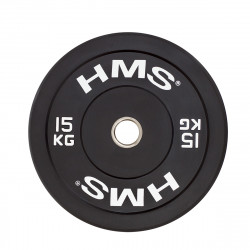 Bbr15 Black Talerz Olimpijski Bumper 15 Kg Hms