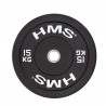 Bbr15 Black Talerz Olimpijski Bumper 15 Kg Hms
