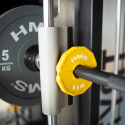 Tsn50 Talerz Na Sprzęt Do Treningu Siłowego I Fitness Typu Nakładka 2 X 0.5 Kg Hms
